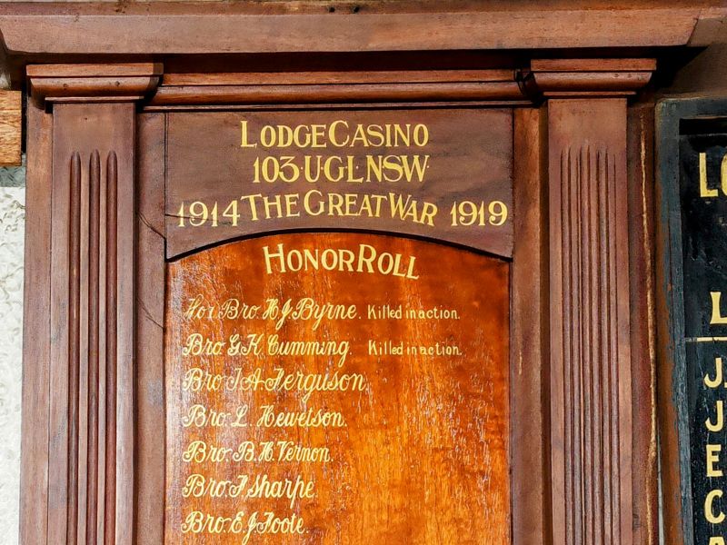 Lodge Casino Honor Roll 