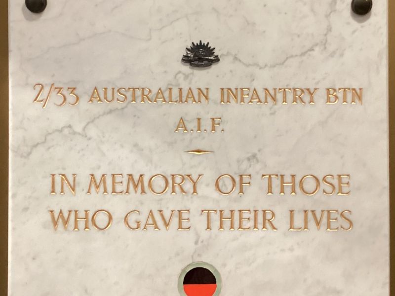 2/33rd Infantry Battalion