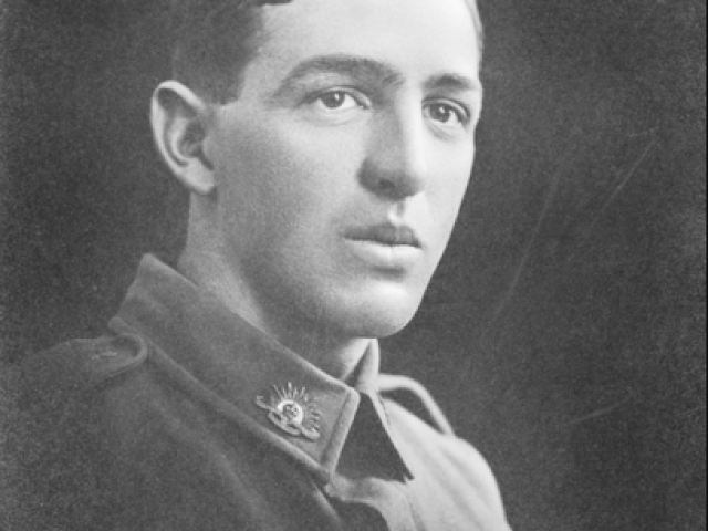 Lance Corporal (L Cpl) Waldemar Robert Hawkes, 21 Coy Machine Gun Corps. L Cpl Hawkes, of Burra, SA, enlisted on 27 October 1914. Credit: Australian War Memorial