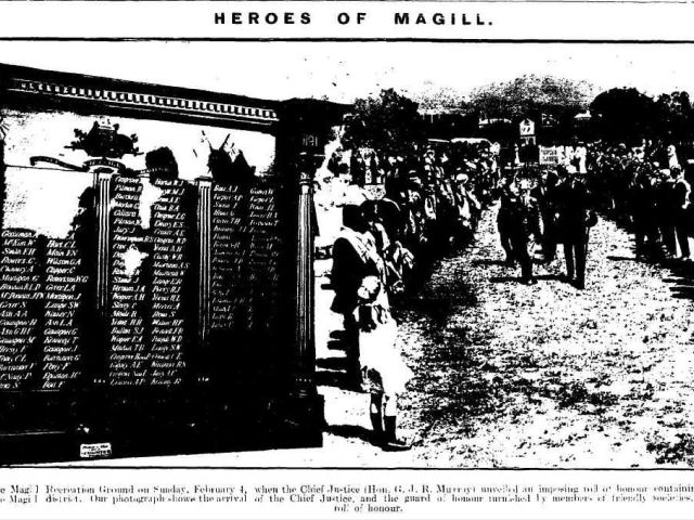 Heroes of Magill, The Observer, Adelaide, February 10, 1917. 