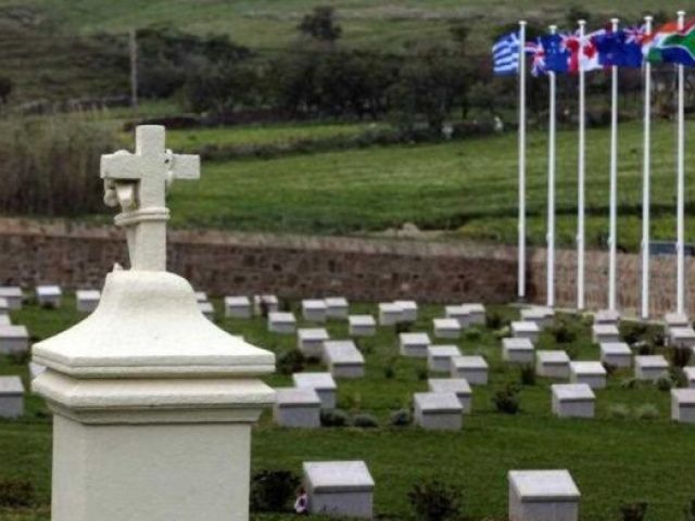 Portianou Commonwealth War Cemetery on the Greek island of Lemnos.