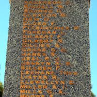 Charlton War Memorial Roll of Honour Inscription 