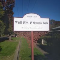 Violet Town WWII Memorial Walk