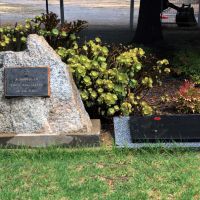 Wedderburn RSL Hall Memorial Garden Commemorative Plaques For All Who Served in All Wars and Captain Albert Jacka, VC