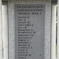 Grahamstown & Shephardstown War Memorial, Adelong