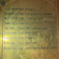 Shire of Alexandra Boer War Roll of Honour