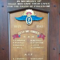 St Johns Anglican Church Roll of Honour (WW2)