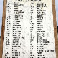 Southport War Memorial World War II Honour Roll