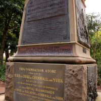 South African War Memorial (Boer War) Foundation Stone