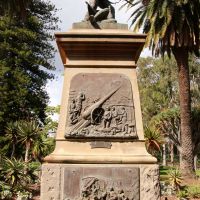 Side View of the South African War Memorial (Boer War) Kings Park, Perth