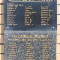Culcairn & District Honour Rolls