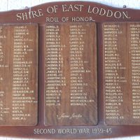 Shire of East Loddon Roll of Honor WW2