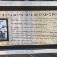 Altona Memorial Drinkng Fountain