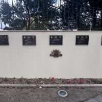 Far right wall plaques: Vietnam, Iraq, East Timor, Afghanistan, Peacekeeping