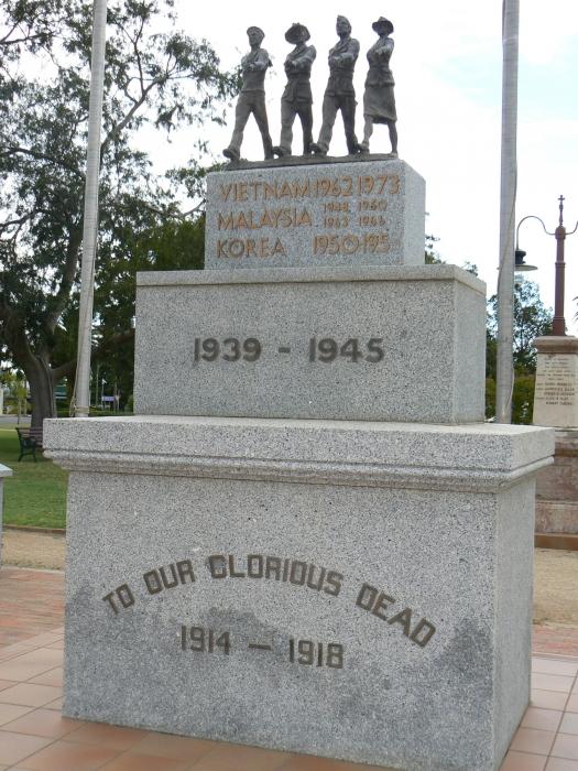 The Cenotaph at Forbes in New South Wales. Photo: Henry Moulds