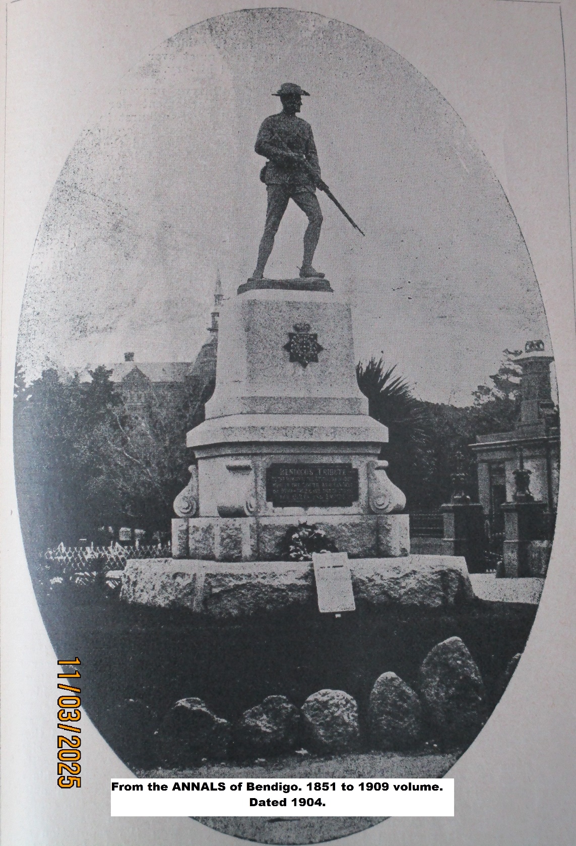 heritage photo of bronze statue