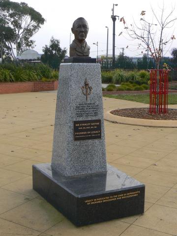 War memorial of Sir Savige. Photo supplied by Kent Watson