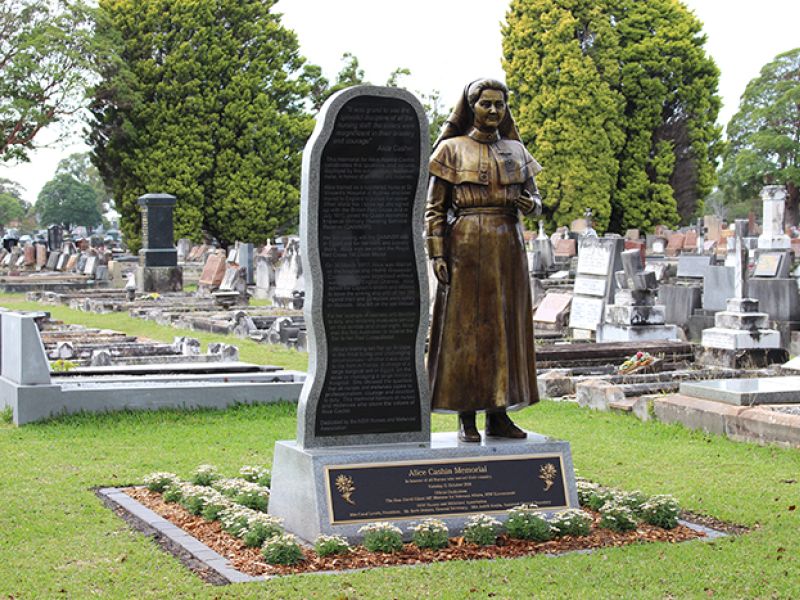 Alice Cashin Nurse Memorial