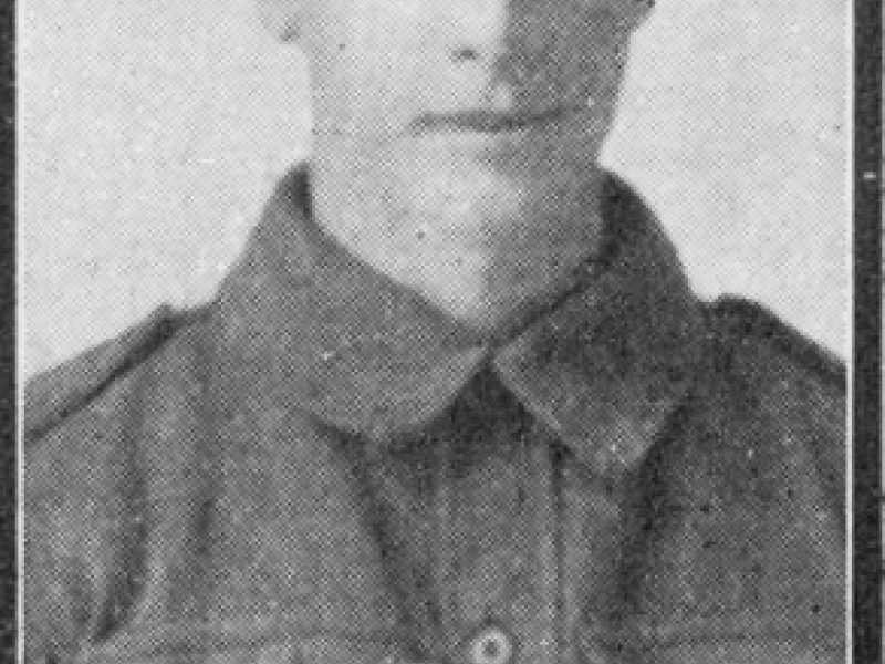 Private (Pte) Alexander Stanley Clingan, 53rd Battalion, from Newtown, NSW, c.1915