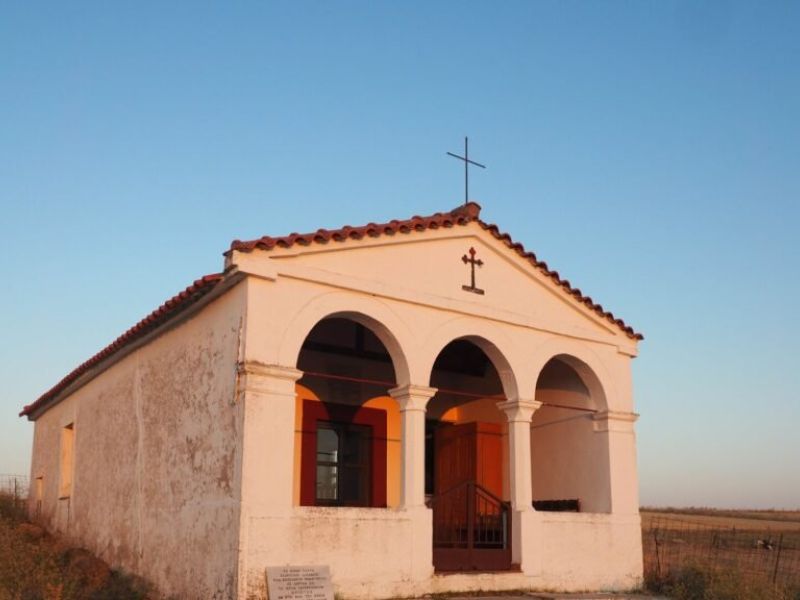 Agios Christos Church, opposite the Old Square Tower site. Photo: Jim Claven