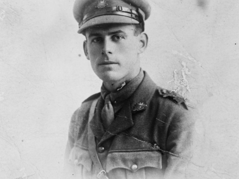 Portrait of Lieutenant (Lt) Ralph Elsmere Claridge