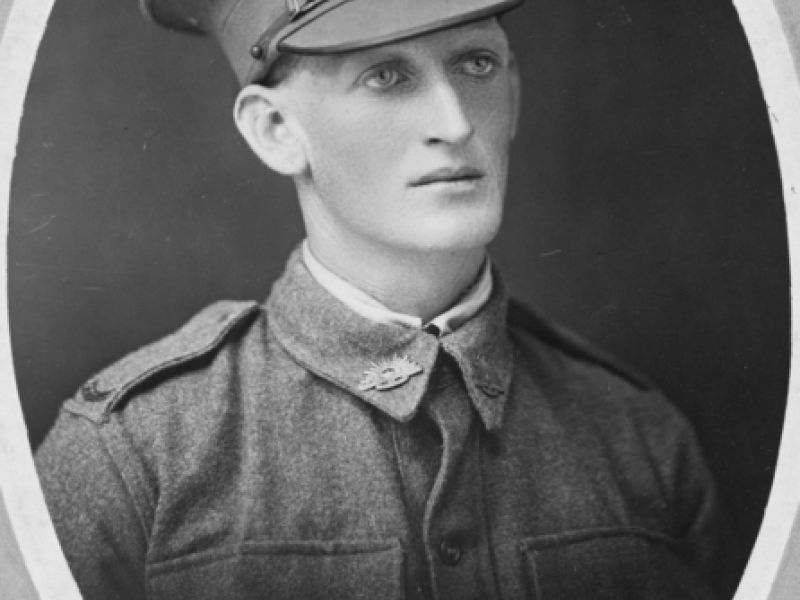 Portrait of Private Thomas Eric Peterson