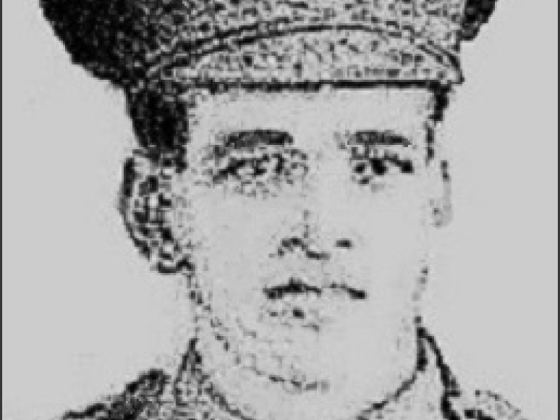 5257 Private Samson Daniel Fox, 38th Battalion, AIF, c.1915