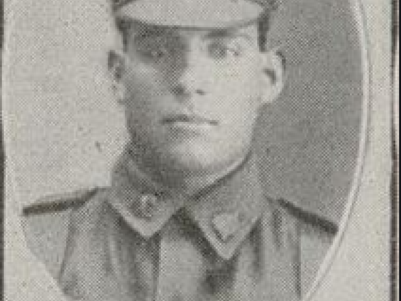 2367 Private George Robert Aitken, 52nd Australian Infantry Battalion, AIF, c.1916