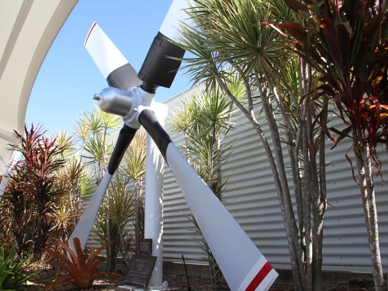 Bundaberg Aerodrome Neptune Propeller Memorial