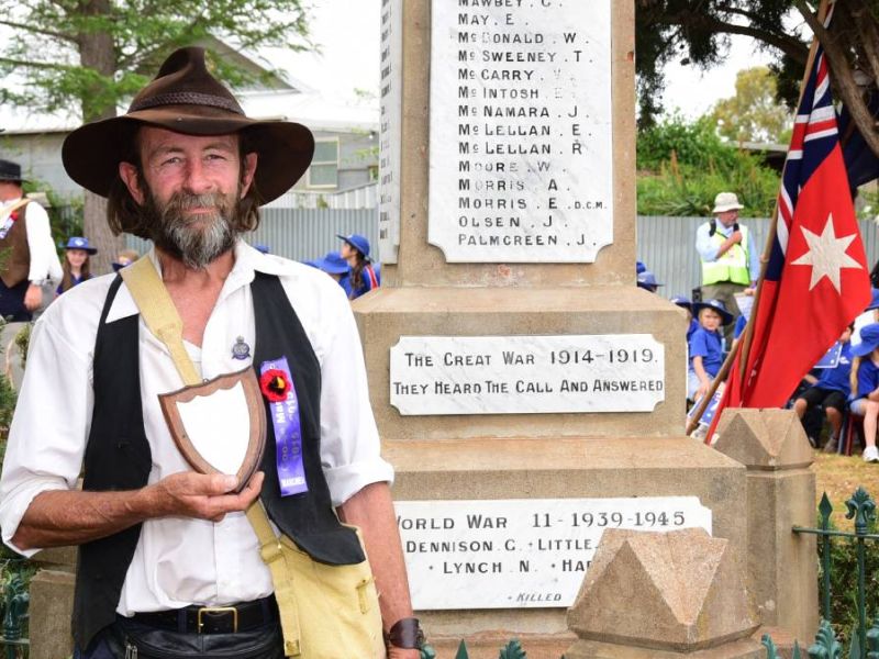 Wongarbon embraces Cooee March - Daily Liberal October 22 2015