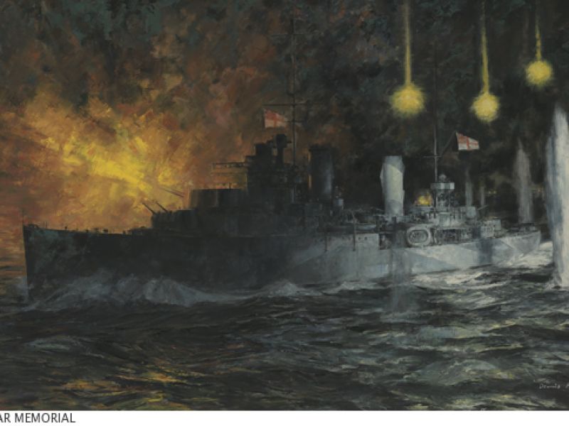 HMAS Perth - ART27557 Adams, Dennis