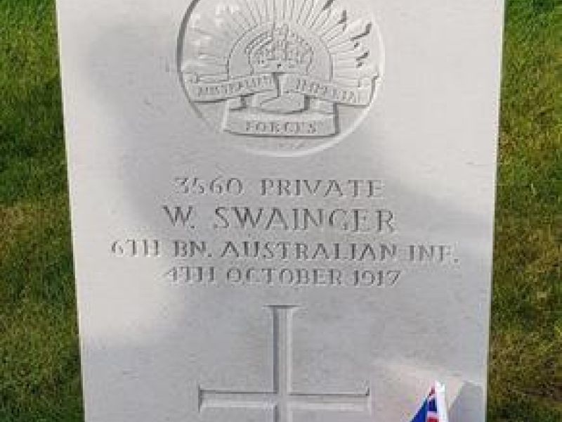 Oosttaverne Wood Cemetery, Oosttaverne, Flanders, Belgium, courtesy of Mark Swainger