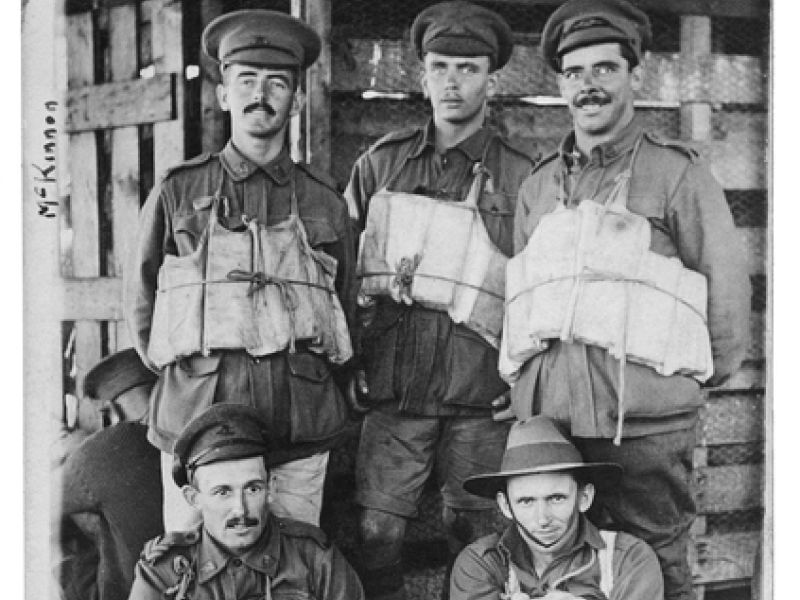 Members of the 20th Infantry Battalion AIF