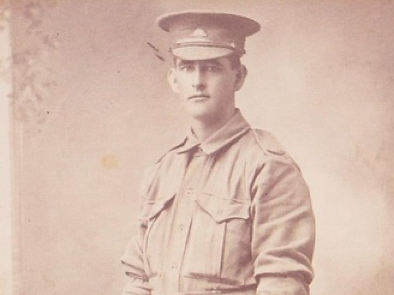 Pte J.J Corrigan Photo courtesy of Julie Collins