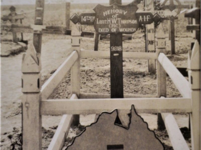 391 Lieutenant Harold William Thompson, 14th Australian Infantry Battalion