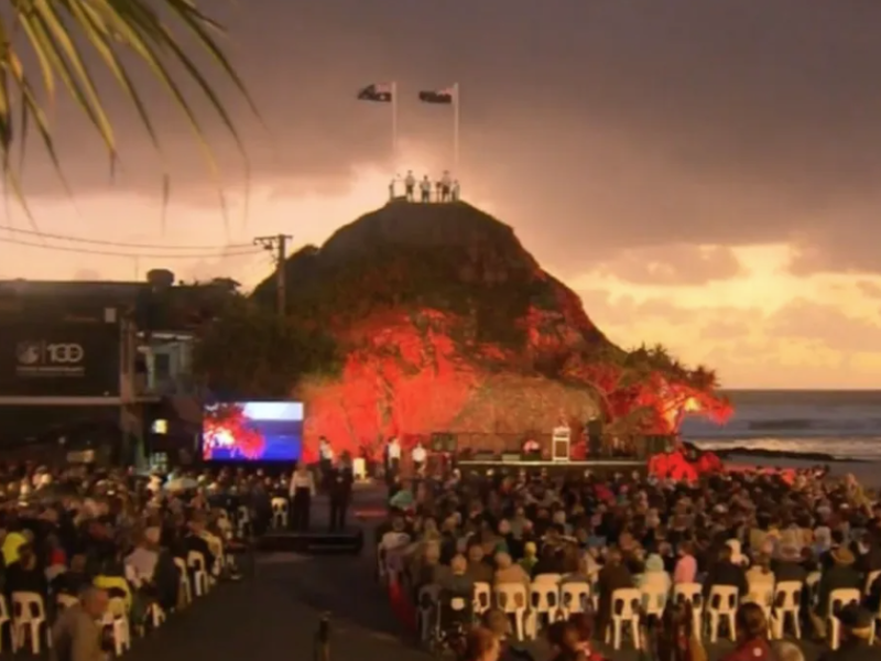 Currumbin Anzac Day event 2025