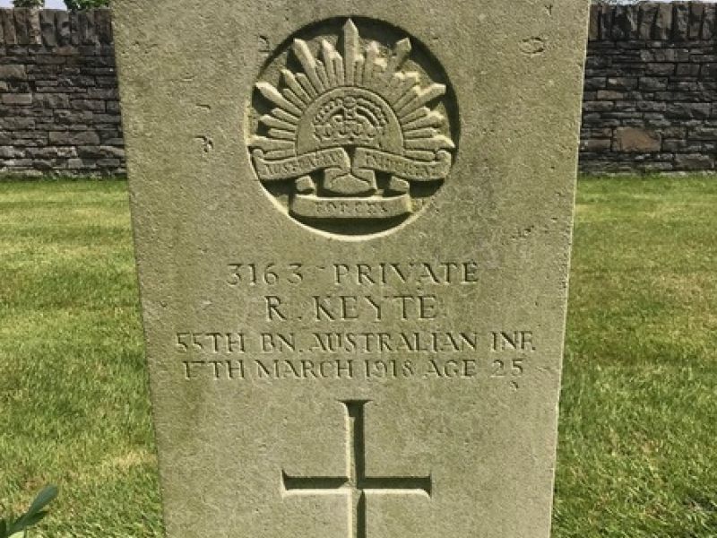 Private Robert Keyte, 55th Australian Infantry Battalion