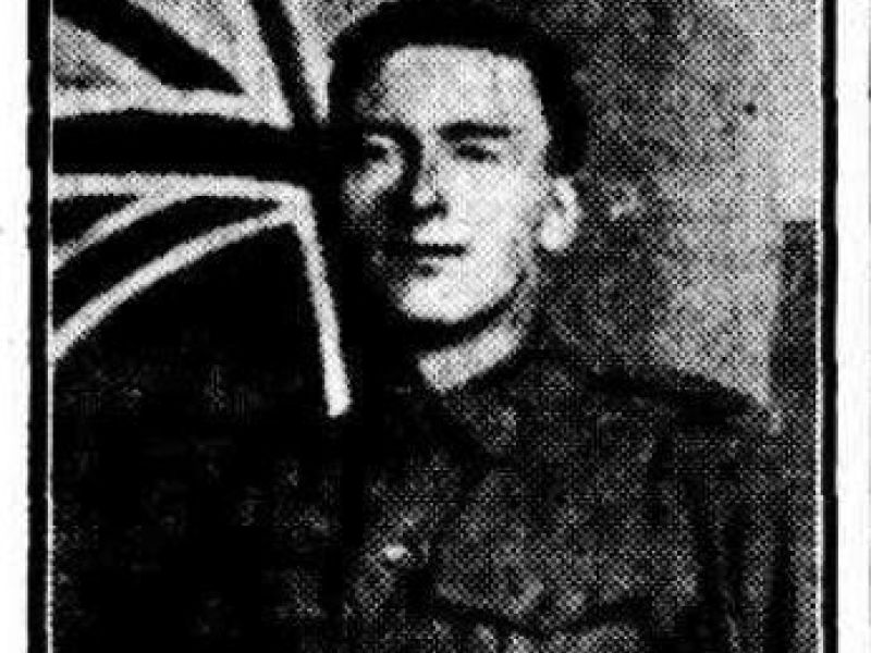 1105 Private Robert Lang Dickson, 13th Australian Infantry Battalion	