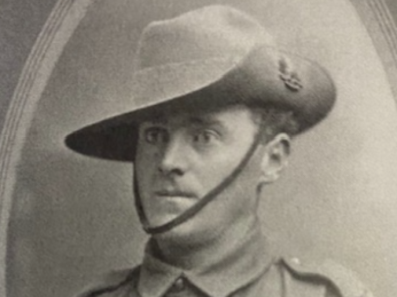 3884 Private Francis Herbert Nield, 6th Australian Infantry Battalion	