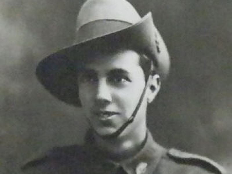 Enlistment photo - August 21st 1917