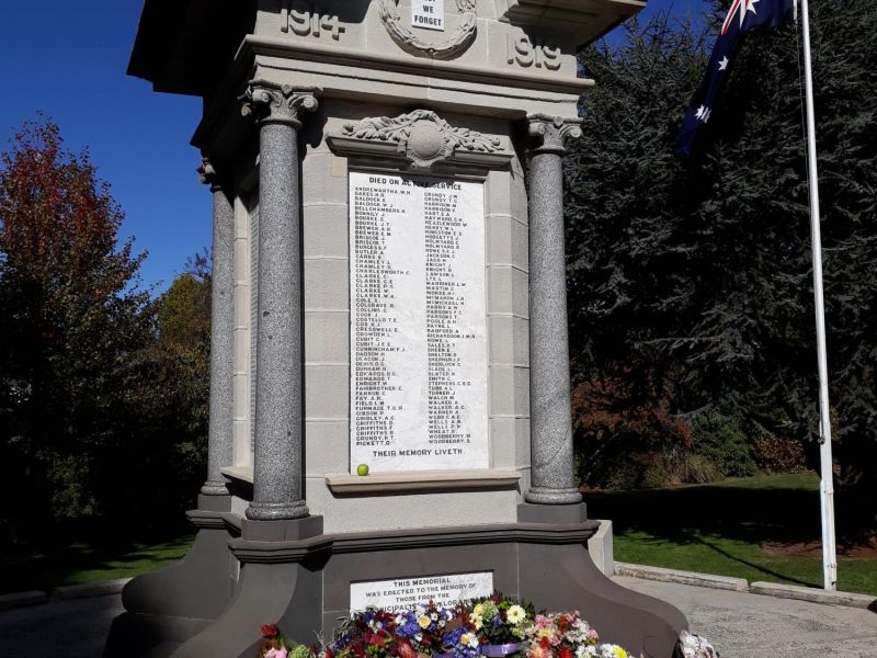 Deloraine War Memorial