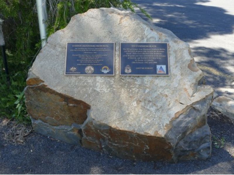 Darwin defenders memorial