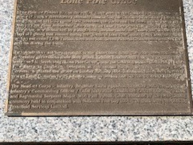 Australian Military Service Plaque