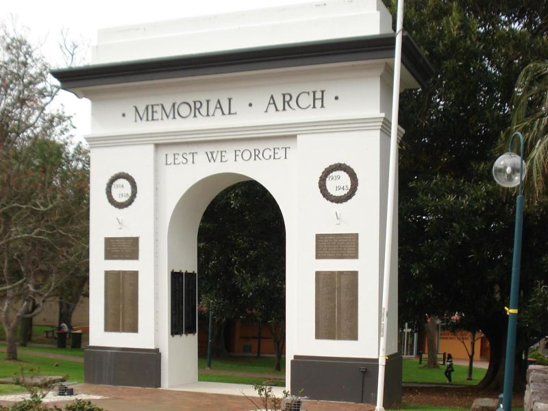 Memorial Arch and Wall of remembrance