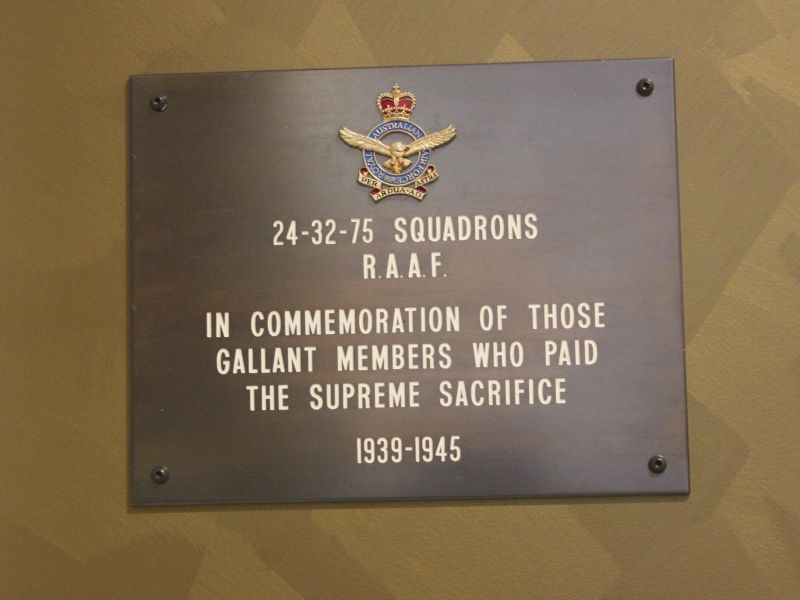 Dedication plaque
