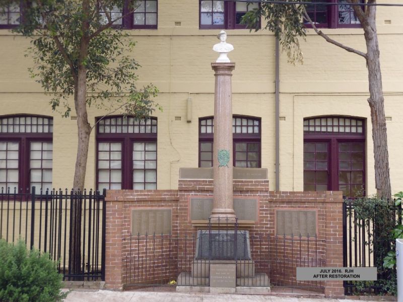 Glebe Public School World War One Memorial | Places of Pride