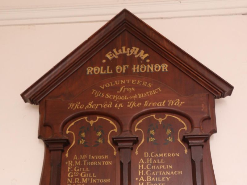 Roll of Honor