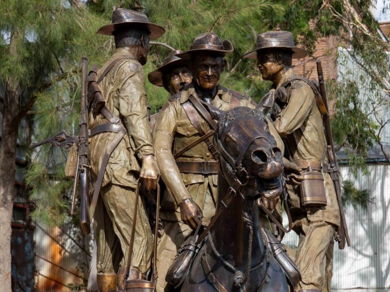 Bill the Bastard War Horse Memorial 