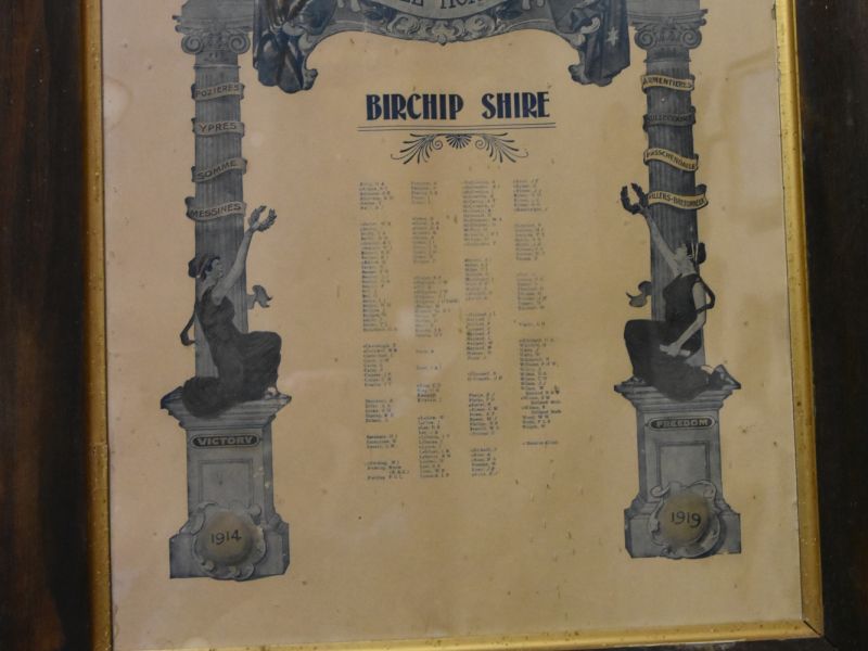 Birchip Shire Honour Rolls