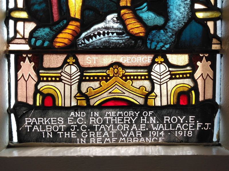 Christ Church Stained Glass (Detail 2)